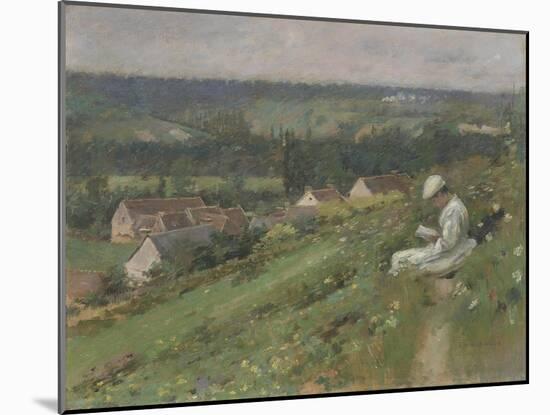 The Valley of Arconville, C.1887-Theodore Robinson-Mounted Giclee Print