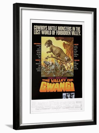 The Valley of Gwangi-null-Framed Art Print