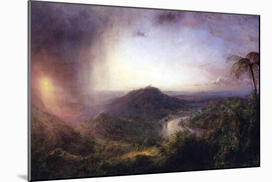 The Valley of St. Thomas, Jamaica-Frederic Edwin Church-Mounted Art Print