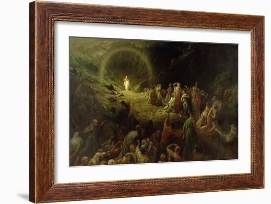 The Valley of Tears, 1883-Gustave Doré-Framed Giclee Print