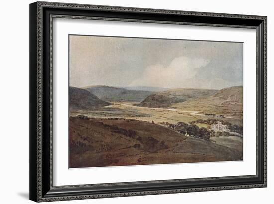 'The Valley of the Aire', c1800-Thomas Girtin-Framed Giclee Print