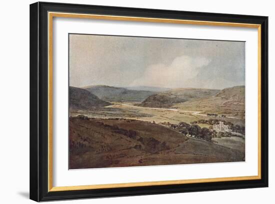 'The Valley of the Aire', c1800-Thomas Girtin-Framed Giclee Print