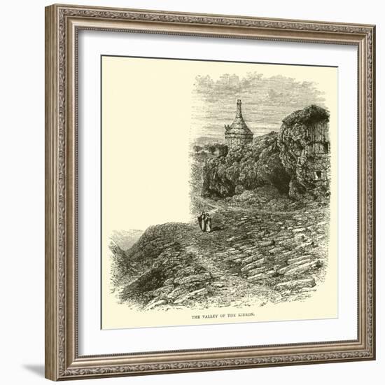 The Valley of the Kidron-null-Framed Giclee Print