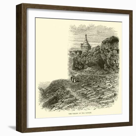 The Valley of the Kidron-null-Framed Giclee Print