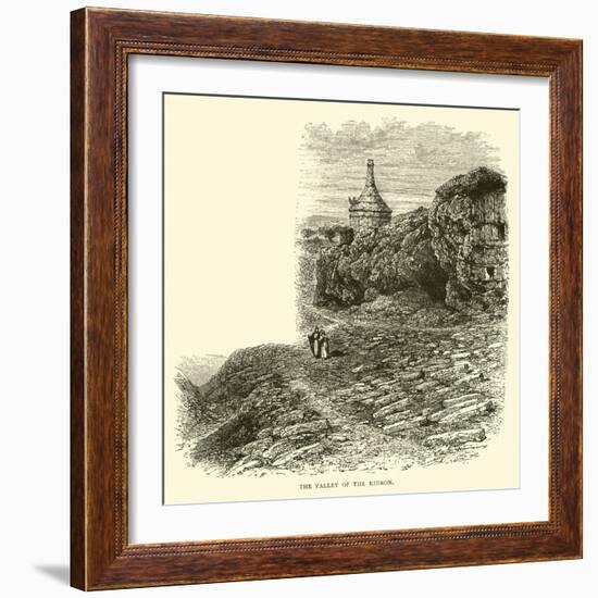 The Valley of the Kidron-null-Framed Giclee Print