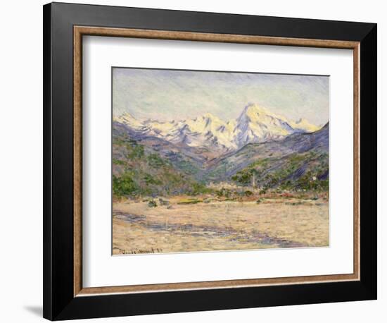 The Valley of the Nervia, 1884-Claude Monet-Framed Giclee Print