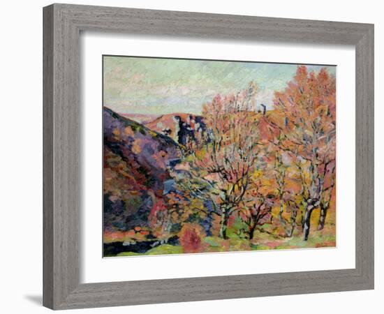 The Valley of the Sedelle in Crozant, c.1898-Armand Guillaumin-Framed Giclee Print