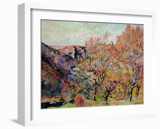The Valley of the Sedelle in Crozant, c.1898-Armand Guillaumin-Framed Giclee Print