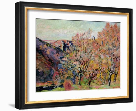 The Valley of the Sedelle in Crozant, c.1898-Armand Guillaumin-Framed Giclee Print