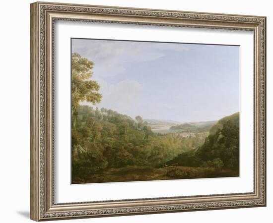 The Valley of the Teign, Devonshire, 1780-Francis Towne-Framed Giclee Print