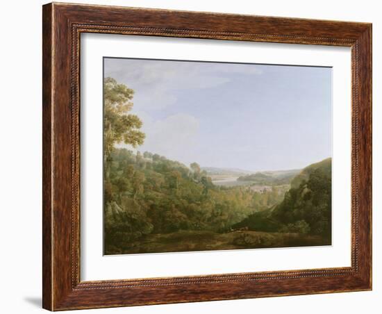 The Valley of the Teign, Devonshire, 1780-Francis Towne-Framed Giclee Print