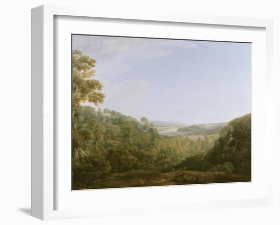 The Valley of the Teign, Devonshire, 1780-Francis Towne-Framed Giclee Print