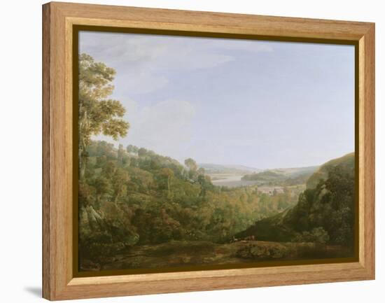 The Valley of the Teign, Devonshire, 1780-Francis Towne-Framed Premier Image Canvas