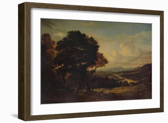 The Valley of the Tweed, c1803-Patrick Nasmyth-Framed Giclee Print