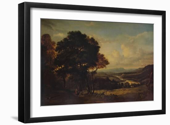 The Valley of the Tweed, c1803-Patrick Nasmyth-Framed Giclee Print