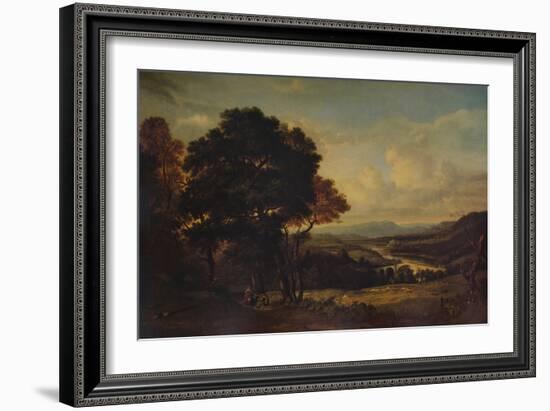 The Valley of the Tweed, c1803-Patrick Nasmyth-Framed Giclee Print