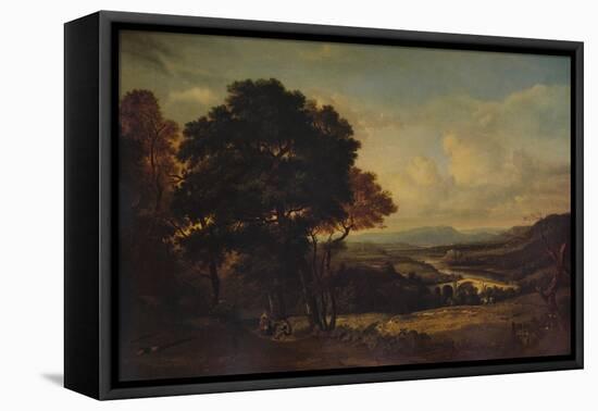 The Valley of the Tweed, c1803-Patrick Nasmyth-Framed Premier Image Canvas