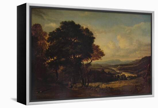 The Valley of the Tweed, c1803-Patrick Nasmyth-Framed Premier Image Canvas