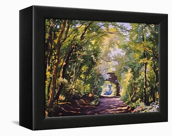 The Valley Walk, Sudbury, 2001-Christopher Ryland-Framed Premier Image Canvas