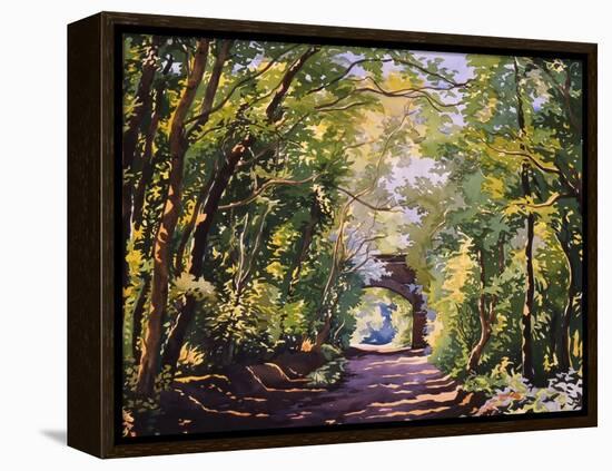 The Valley Walk, Sudbury, 2001-Christopher Ryland-Framed Premier Image Canvas