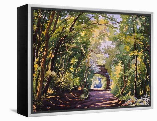 The Valley Walk, Sudbury, 2001-Christopher Ryland-Framed Premier Image Canvas