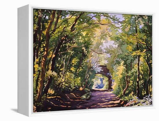 The Valley Walk, Sudbury, 2001-Christopher Ryland-Framed Premier Image Canvas