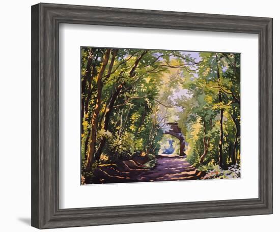 The Valley Walk, Sudbury, 2001-Christopher Ryland-Framed Giclee Print