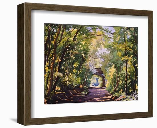 The Valley Walk, Sudbury, 2001-Christopher Ryland-Framed Giclee Print