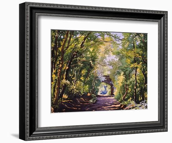 The Valley Walk, Sudbury, 2001-Christopher Ryland-Framed Giclee Print