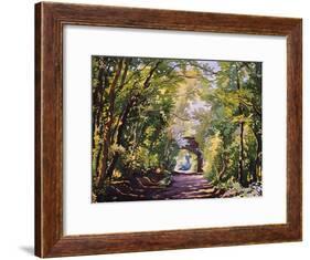 The Valley Walk, Sudbury, 2001-Christopher Ryland-Framed Giclee Print