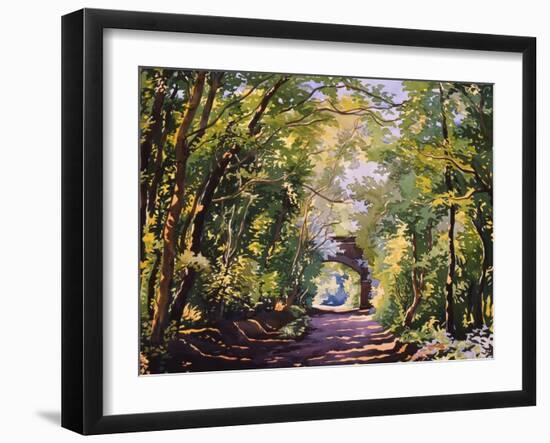 The Valley Walk, Sudbury, 2001-Christopher Ryland-Framed Giclee Print