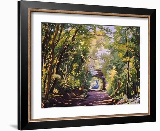 The Valley Walk, Sudbury, 2001-Christopher Ryland-Framed Giclee Print