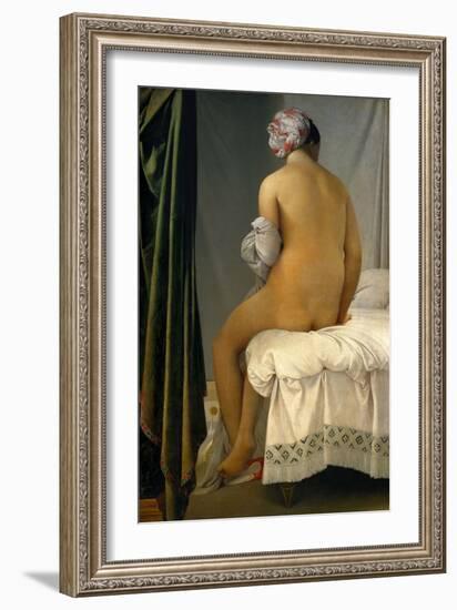 The Valpinçon Bather, 1806-Jean-Auguste-Dominique Ingres-Framed Giclee Print