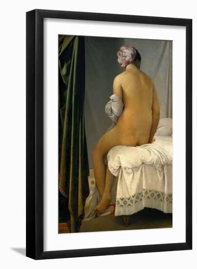 The Valpinçon Bather, 1806-Jean-Auguste-Dominique Ingres-Framed Giclee Print