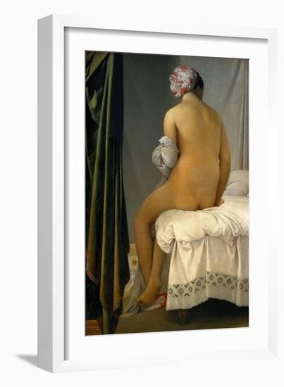 The Valpinçon Bather, 1806-Jean-Auguste-Dominique Ingres-Framed Giclee Print