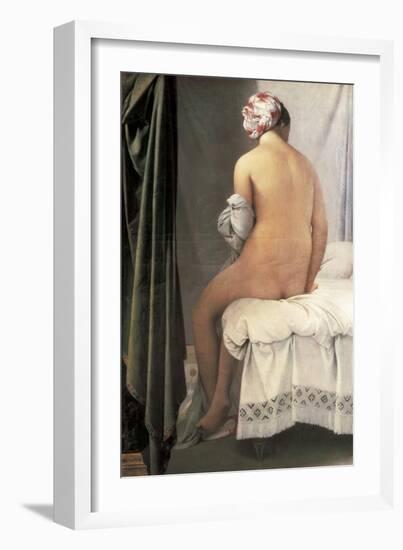 The Valpinçon Bather (La Baigneuse, Dite La Baigneuse De Valpinçon)-Jean-Auguste-Dominique Ingres-Framed Art Print