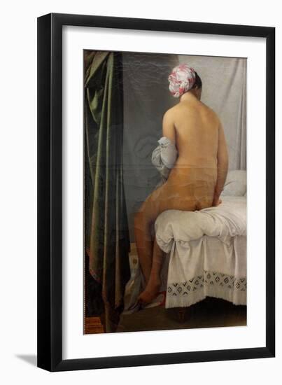 The Valpinçon Bather (La Grande Baigneus), 1808-Jean-Auguste-Dominique Ingres-Framed Giclee Print