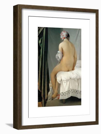 The Valpinçon Bather-Jean-Auguste-Dominique Ingres-Framed Premium Giclee Print