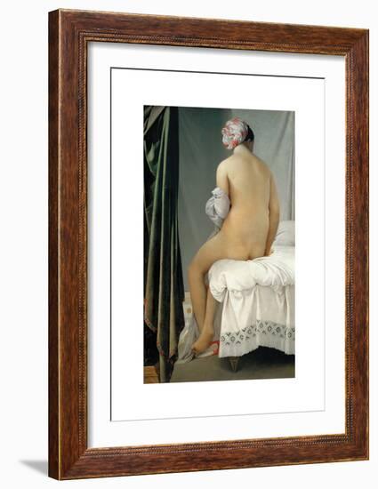 The Valpinçon Bather-Jean-Auguste-Dominique Ingres-Framed Premium Giclee Print