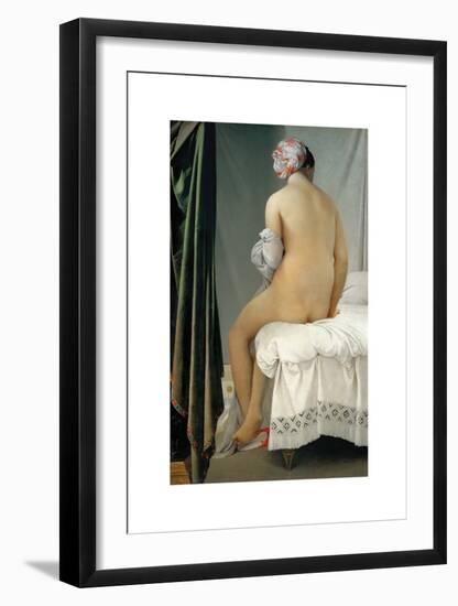 The Valpinçon Bather-Jean-Auguste-Dominique Ingres-Framed Premium Giclee Print