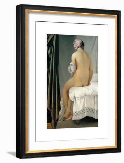 The Valpinçon Bather-Jean-Auguste-Dominique Ingres-Framed Premium Giclee Print