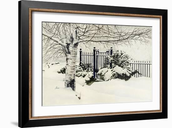 The Value of White-John Morrow-Framed Giclee Print