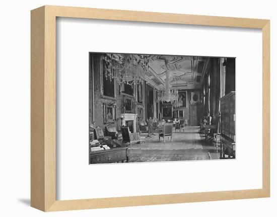 'The Van Dyck Room, Windsor Castle', 1927-Unknown-Framed Photographic Print