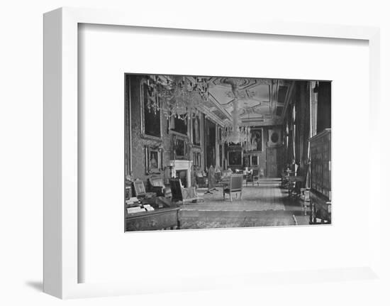 'The Van Dyck Room, Windsor Castle', 1927-Unknown-Framed Photographic Print
