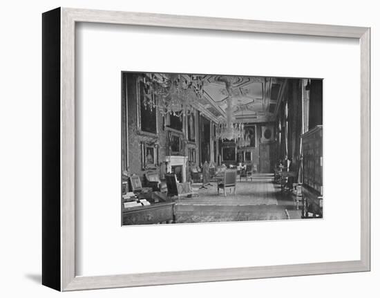 'The Van Dyck Room, Windsor Castle', 1927-Unknown-Framed Photographic Print