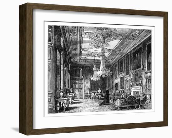 The Vandyke Room, Windsor Castle-null-Framed Giclee Print