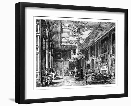 The Vandyke Room, Windsor Castle-null-Framed Giclee Print