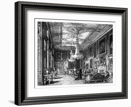 The Vandyke Room, Windsor Castle-null-Framed Giclee Print