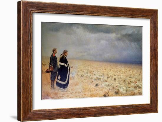 The Vanquished. Requiem-Vasili Vasilyevich Vereshchagin-Framed Giclee Print