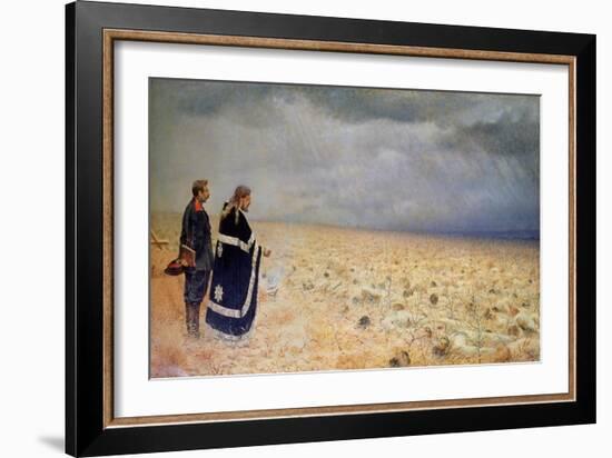 The Vanquished. Requiem-Vasili Vasilyevich Vereshchagin-Framed Giclee Print